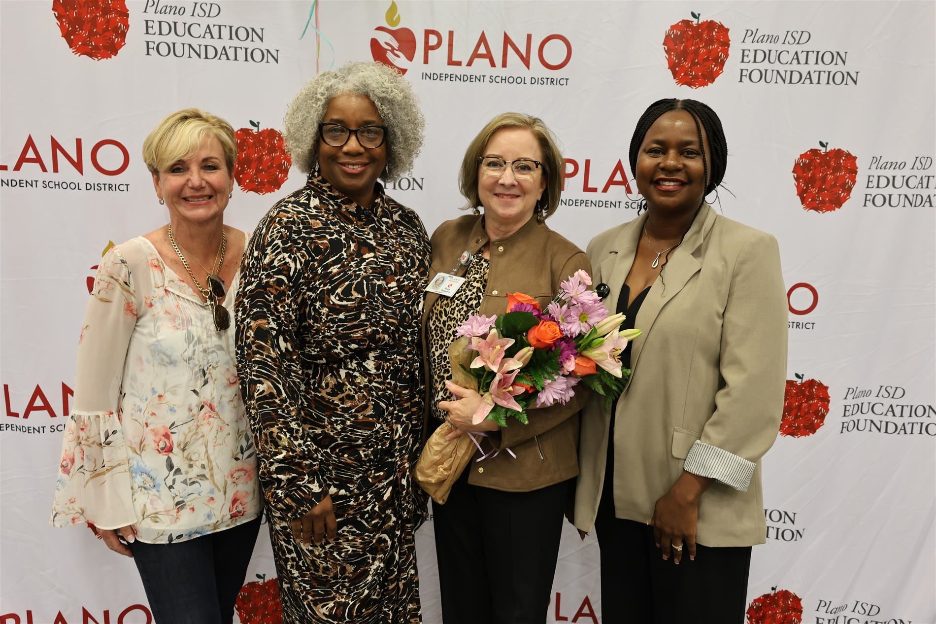 Charmaine Solomon, LaShon Ross, Nancy Humphrey and Sharon Bradley